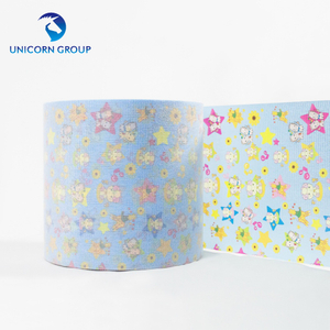  Brush Frontal Tapes for Baby Diapers Color Printing Customized 